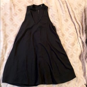 Forever 21 black keyhole dress M
